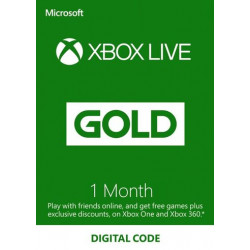 Carte Xbox Live Gold Abonnement France