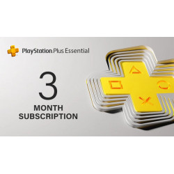 Carte PlayStation Plus Essential Abonnement Europe 3 Mois